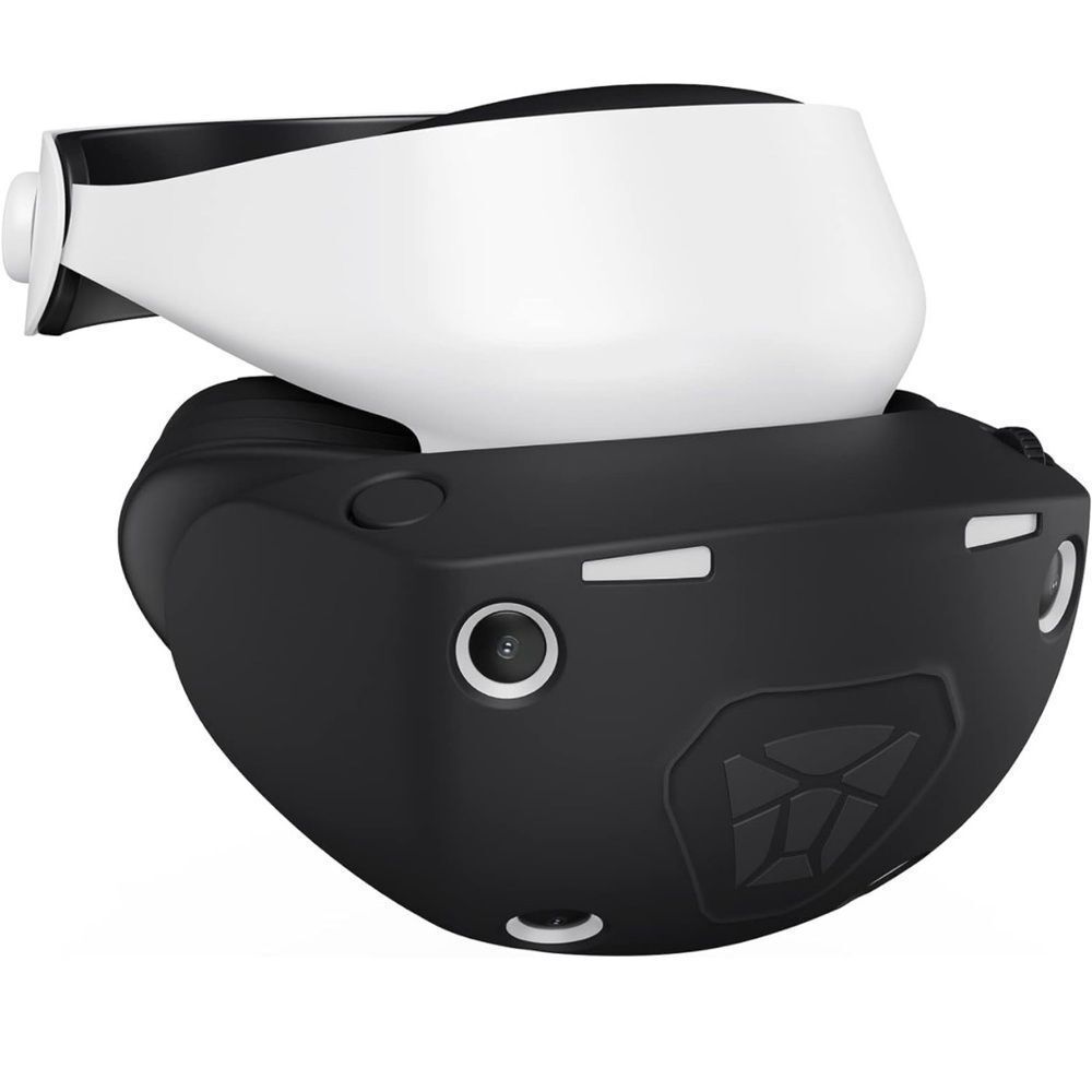 PS VR2 Face Cover W Shell Protective Face Cushion, Thumb Grips, & Cable Strap